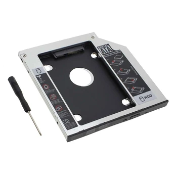 

NEW 12.7mm SATA 2nd SSD HDD Caddy for Lenovo IdeaPad G575 G460 G560 Hard Disk Drive Caddy