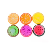 1 шт. Горячие Фрукты Fimo Полимерная глина мягкие детские игрушки DIY Фрукты Смола Кристалл грязи свет Пластилин кристалл почвы слизи игрушки