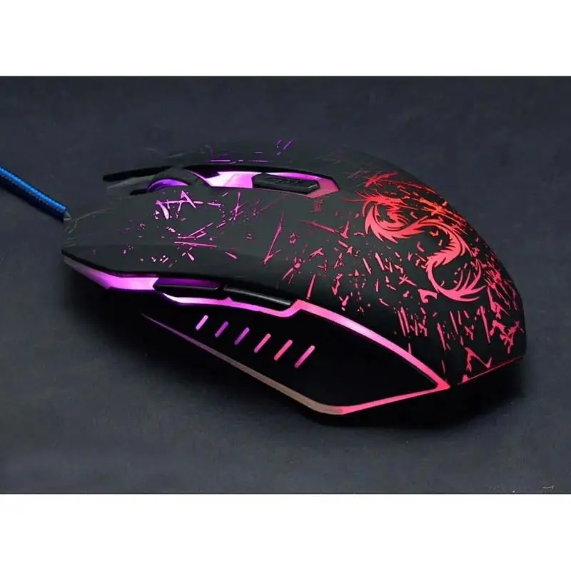  Usb Wired Optical Computer Pc Notebook Laptop Gaming Mouse Dpi Game Led Gamer Mice For Dota Csgo Ga