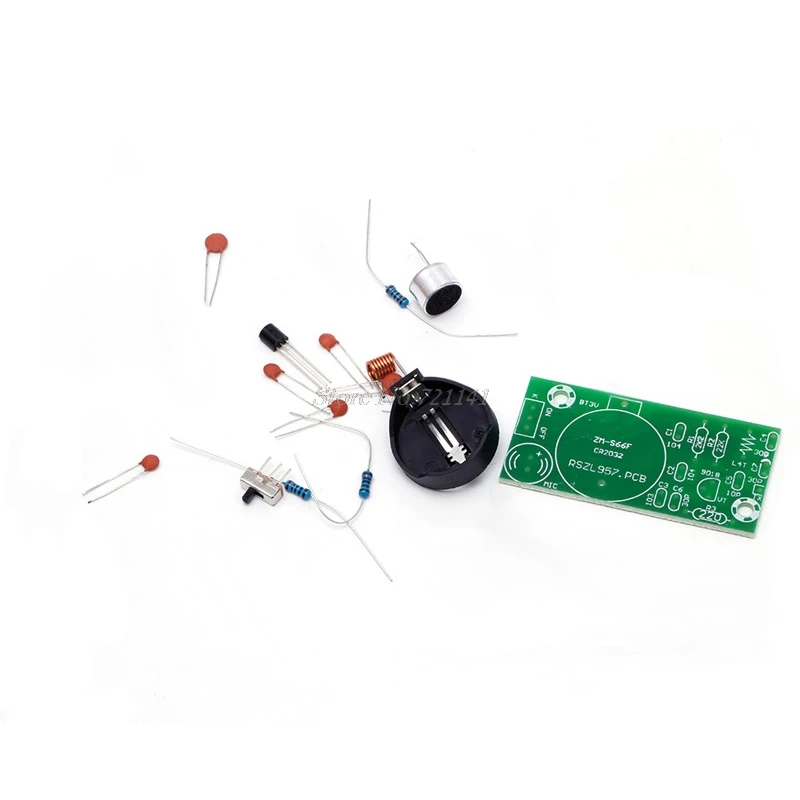 Простой FM беспроводной микрофон части электронный Обучение DIY Kit новые Интегральные схемы