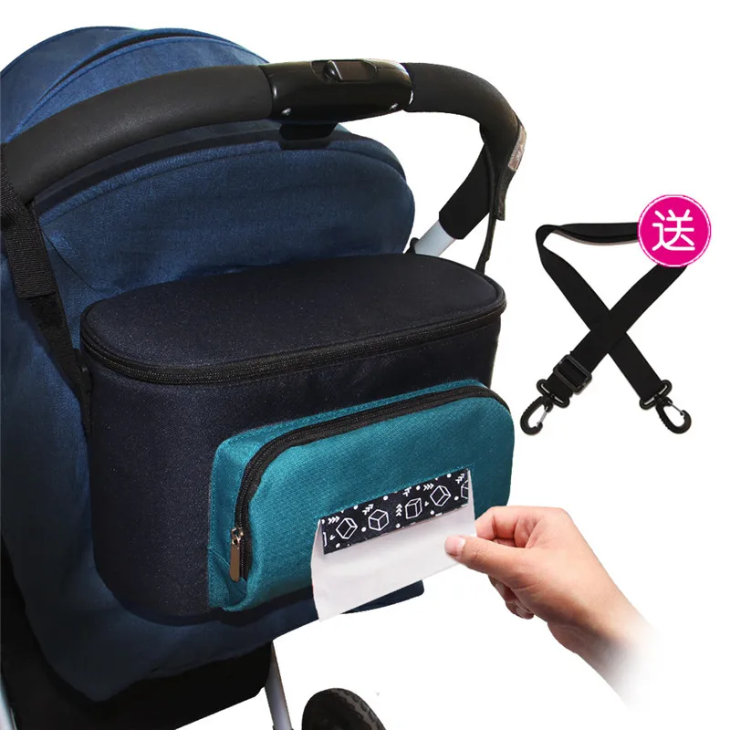 Модная сумка для подгузников для мам, Большая вместительная сумка для подгузников, водонепроницаемая сумка с теплоизоляцией для путешествий, дизайнерская сумка для детских колясок