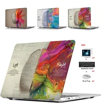 4in1 Жесткий Чехол для ноутбука чехол для Apple Macbook Air 11 13 дюймов Pro retina Touch Bar и ID 11 12 13 1" дюймов A1932 A1989 A1990