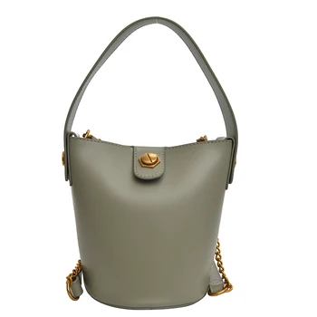 

2019 Fashion Scrub Women Bucket Bag Vintage Tassel Messenger Bag High Quality Retro Shoulder Bag Simple Crossbody Bag Tote