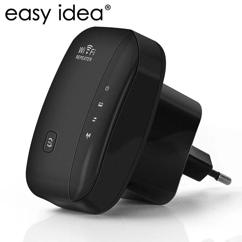 EASYIDEA WiFi Repeater Wireless Signal Amplifier 300M Wi Fi Range Extander 2 4G Repetidor Wifi 802