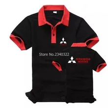 Новые комбинезоны поло хлопковые футболки поло с короткими рукавами Mitsubishi Motors
