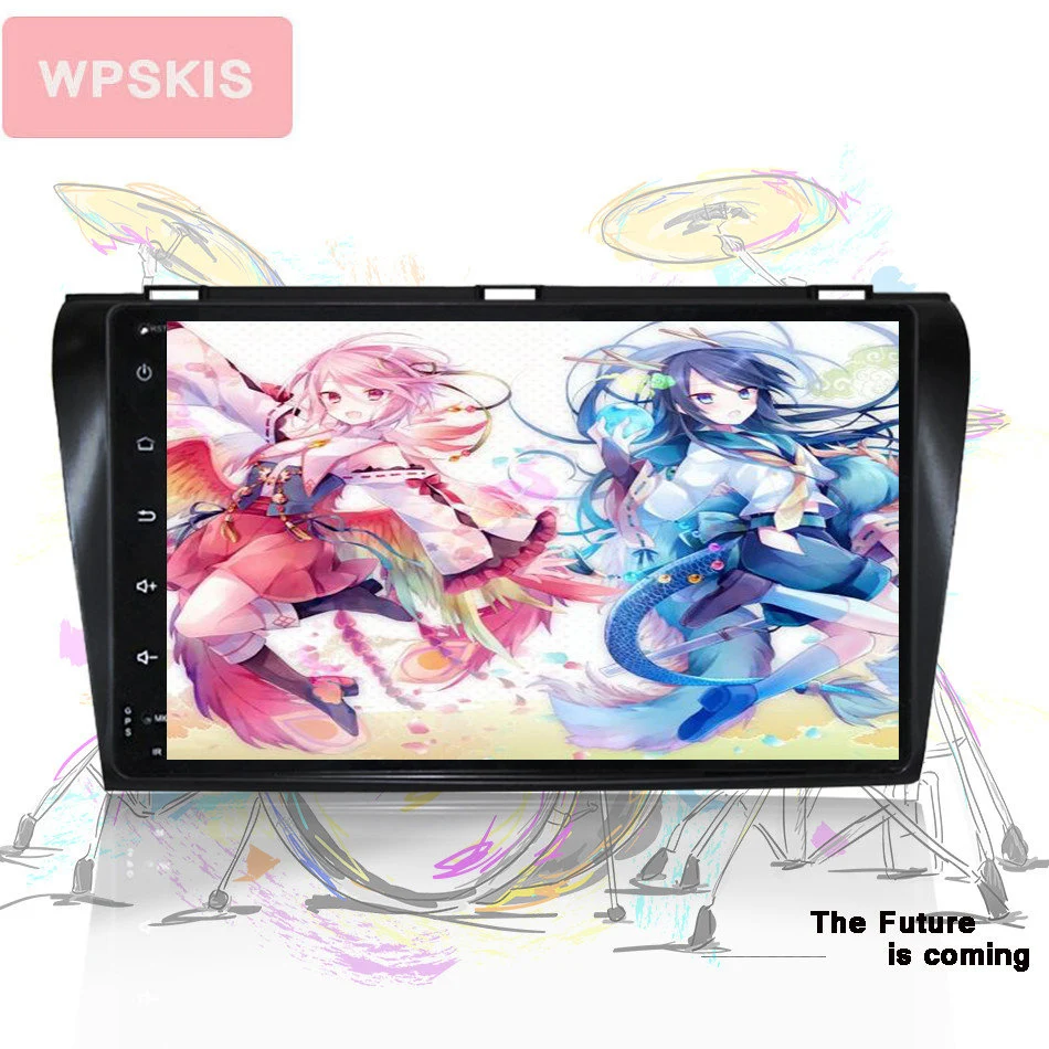Best 9" Android 9.0 RAm 2G Rom 32G GPS For Mazda3 2004-2008 Wifi Bluetooth Car Video Player Nav Navigation Radio Head units (No DVD) 2