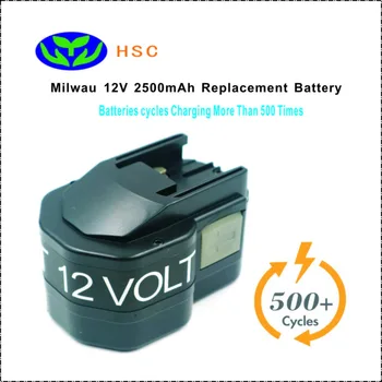 

MIL12B,2500mAh,12V,NiMh,Battery,Replacement,Milwau,4932367904,4932376508,4932373522,49240150,PBS3000 Original Battery