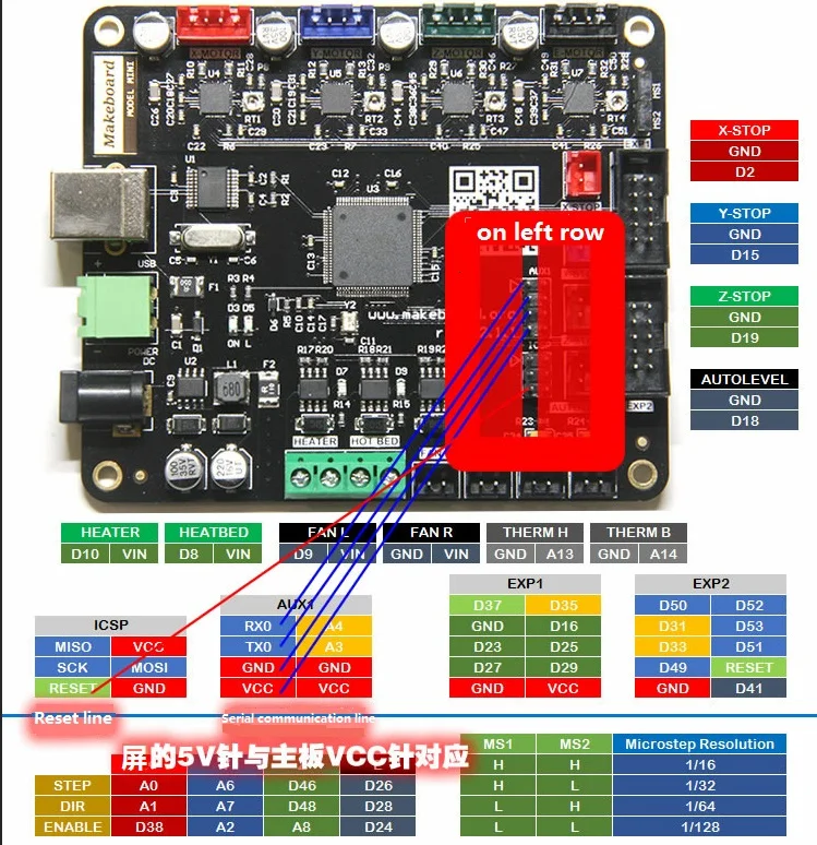 Flyingbear 3d принтеры запчасти TS40 Смарт контроллер дисплей 4,0 "сенсорный экран поддержка Marlin/Repetier