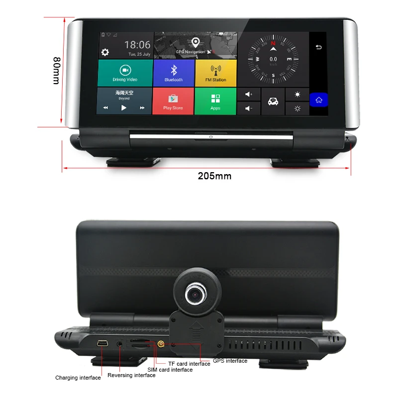 Junsun E29 Pro Car DVRs GPS 4G 6.86\