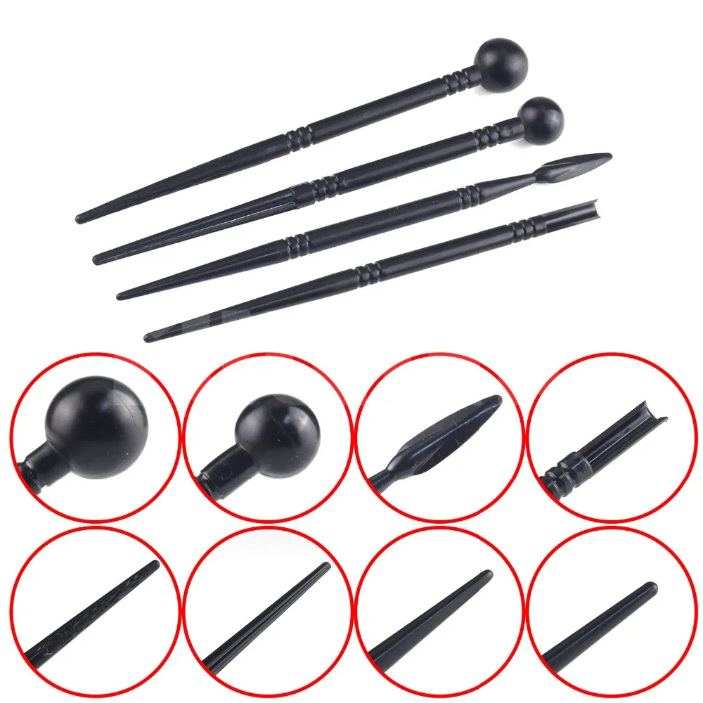 

4pcs/set Flower Modelling Cake Carved Pens ,Fondant design Biscuit cake Tool , Kitchen Baking Cake Decorating Tools