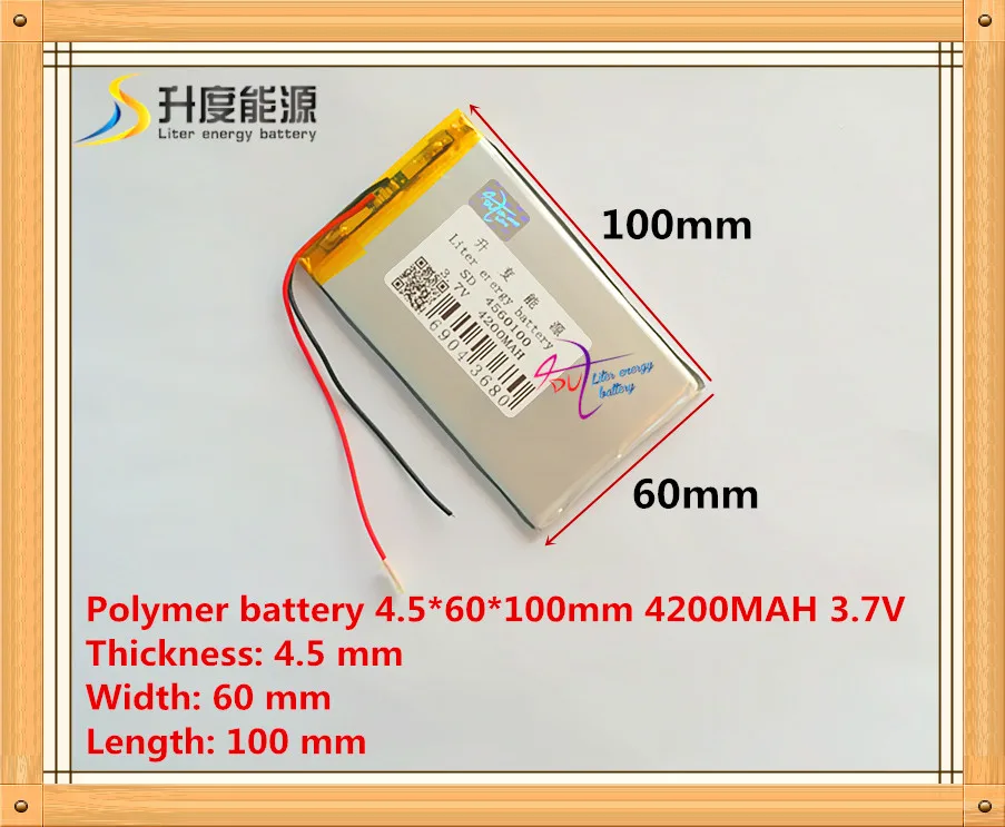 Новый 4560100 3,7 v 4200mah планшетный аккумулятор полимерный аккумулятор 3,7 V elf U25GT 7 дюймов/DVD полимерный аккумулятор аккумуляторная летучая мышь|battery rechargeable|battery 3.7vbattery polymer battery | АлиЭкспресс