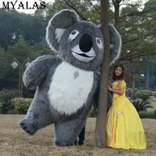 Коала надувной костюм фурри для рекламы животных Надувной Костюм надувной коала талисман для рекламы 2 м или 2,5 м в высоту