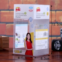 Пользовательские цветные прозрачные сумки ПВХ пластиковая упаковочная коробка, УФ защищенная печать прозрачная коробка упаковка- PX20046