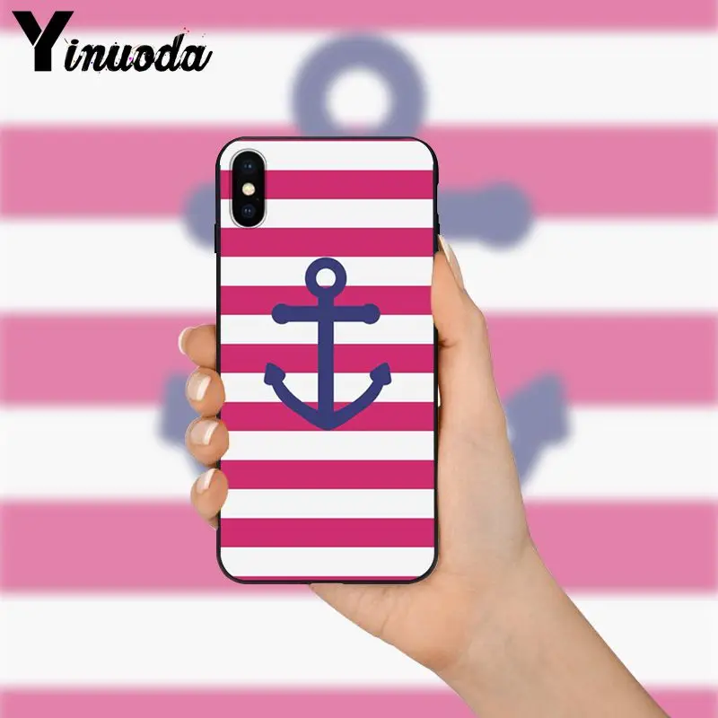 Anchor boat blue heart band