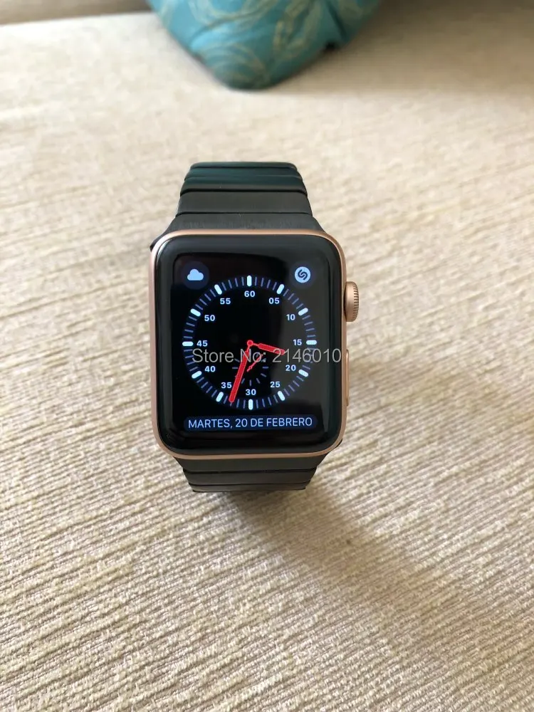 Нержавеющая сталь металлический браслет ссылку для 38 мм/42 мм Apple Watch Series 4/3/2/1 Спорт и Edition бабочка раскладывающаяся застежка ремешок для наручных часов