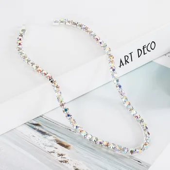 Hot Sale New Women Crystal Rhinestone Collar Necklace Necklaces for girl Wedding Birthday Jewelry #N062