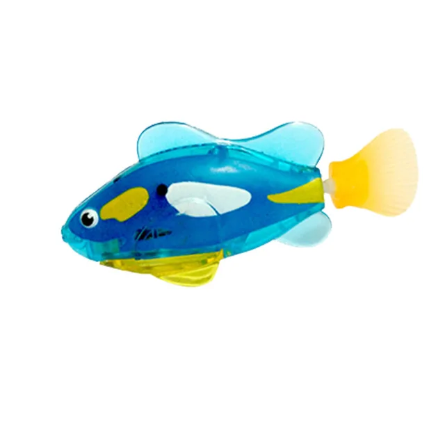 Flash Swimming Electronic Pet Fish Bath Toys for Children Kids Bathtub