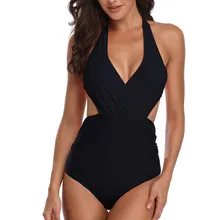 Цельный купальник с цветным блоком для маленьких девочек и девочек, детский купальник с вырезом на спине, детское женское Монокини, купальные костюмы