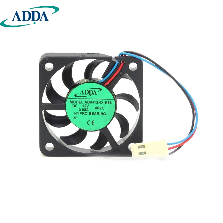 ADDA 40*40*6 мм AD0412HX-K96 4006 4 см 12 В mute 0.08A тонкий вентилятор охлаждения для | Компьютеры и
