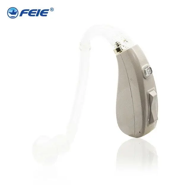 

Rechargeable Hearing Aid Device Sound Voice Amplifier Enhancement Mini bte Digital Ear Care for the Elderly Deaf Aids HearMY-202