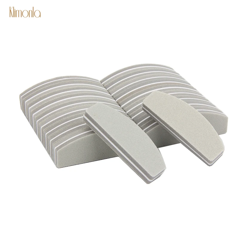 

40pcs Nail File 100/180 Mini Sponge 2 Sides Nail Polish Sanding Buffer For UV Gel Manicure Pedicure Care Tools Nail Salon Tips