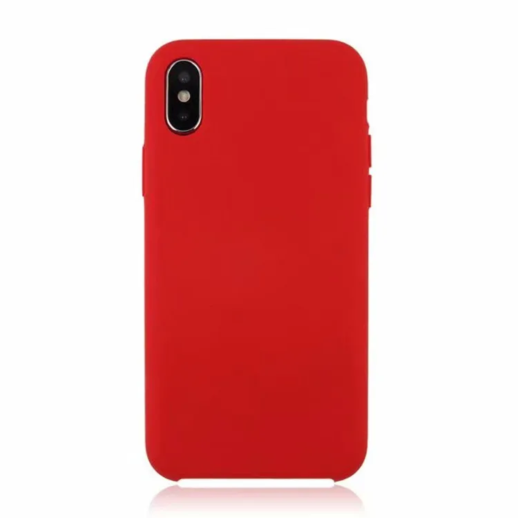 Брендовый оригинальный силиконовый чехол для iPhone X|Бамперы| |