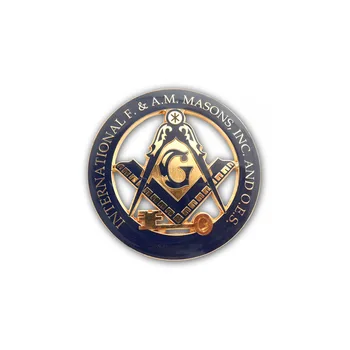 

50pcs/lot Masonic Metal Emblems Badges