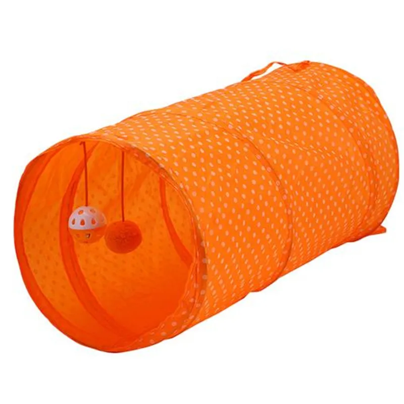 1PCS Pet Cat Tunnel Toy Funny Interactive Cat Toys Passageway Tubes Collapsible Crinkle Folding Play Toy With Two Balls 1PCS Pet Cat Tunnel Toy Funny Interactive Cat Toys Passageway Tubes Collapsible Crinkle Folding Play Toy With Two Balls