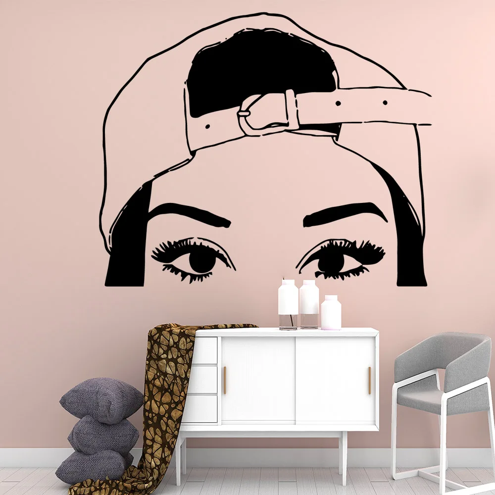

Creative beauty salon Wall Art Decal Wall Stickers Pvc Material For Kids Rooms Nursery Room Decor Mural Poster