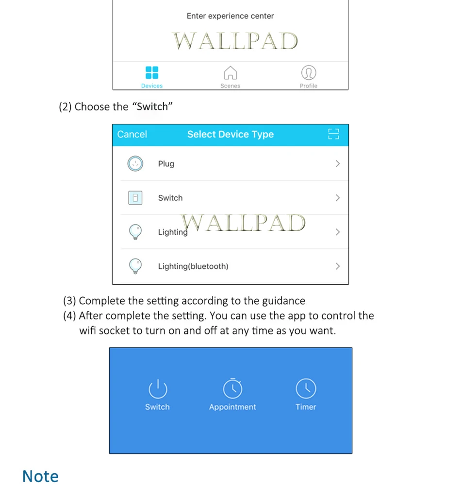 Горячая Распродажа 4 банды Wifi переключатель Wallpad Черный Кристалл ...
