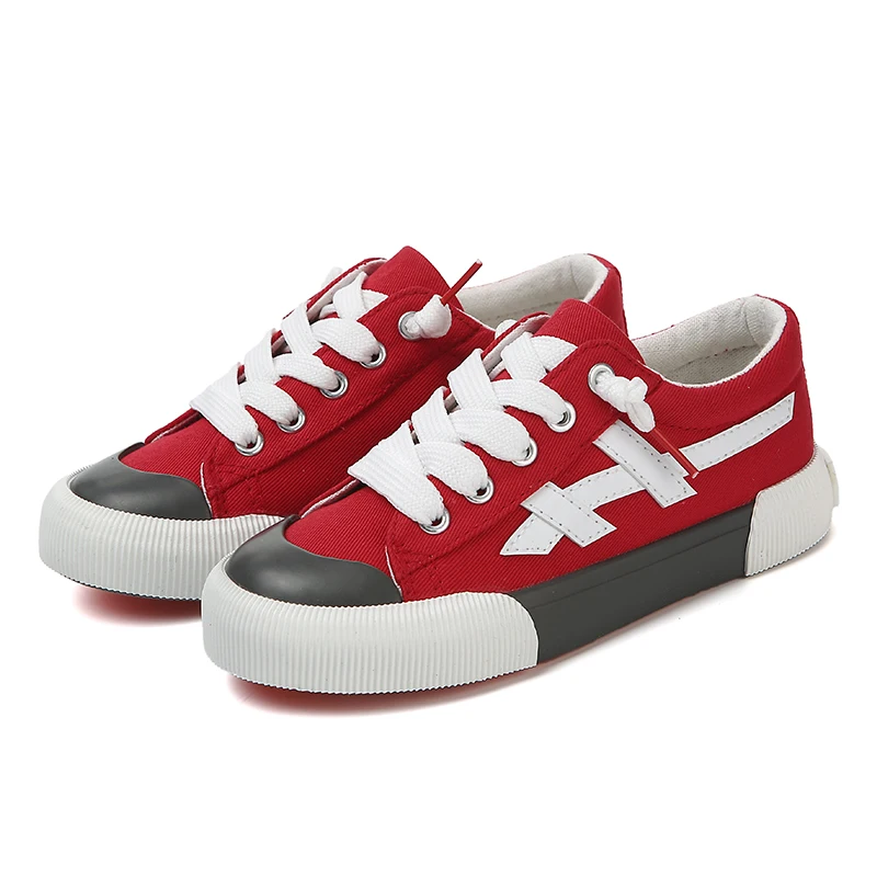 Baby Girl Boy Toddler Shoes Infant Casual Sport Running Canvas Shoes Soft Sole Comfortable Color Children Sneaker Lace-up Shoes 