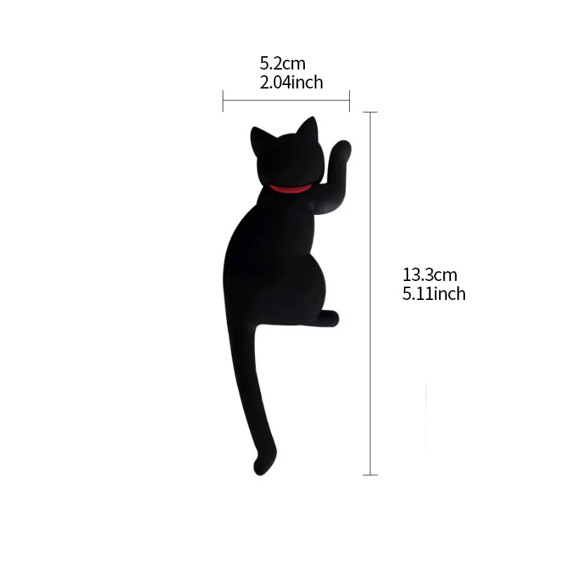 Magnetic Hook Cat tail Key Holder Key Hold Storage 