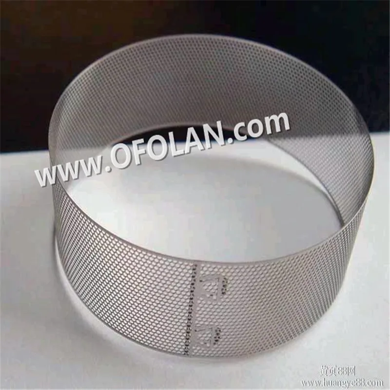 

0.5mm Round Hol Punching Mesh Titanium Sheet Punching Filter Mesh Hotting Sales 500mm*1000mm