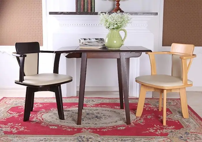 2015 New 100% oak +PU dining chair, Wooden dining chair 360 rotated with handrails,2 style dining room furniture,wood furniture 2015 New 100% oak +PU dining chair, Wooden dining chair 360 rotated with handrails,2 style dining room furniture,wood furniture