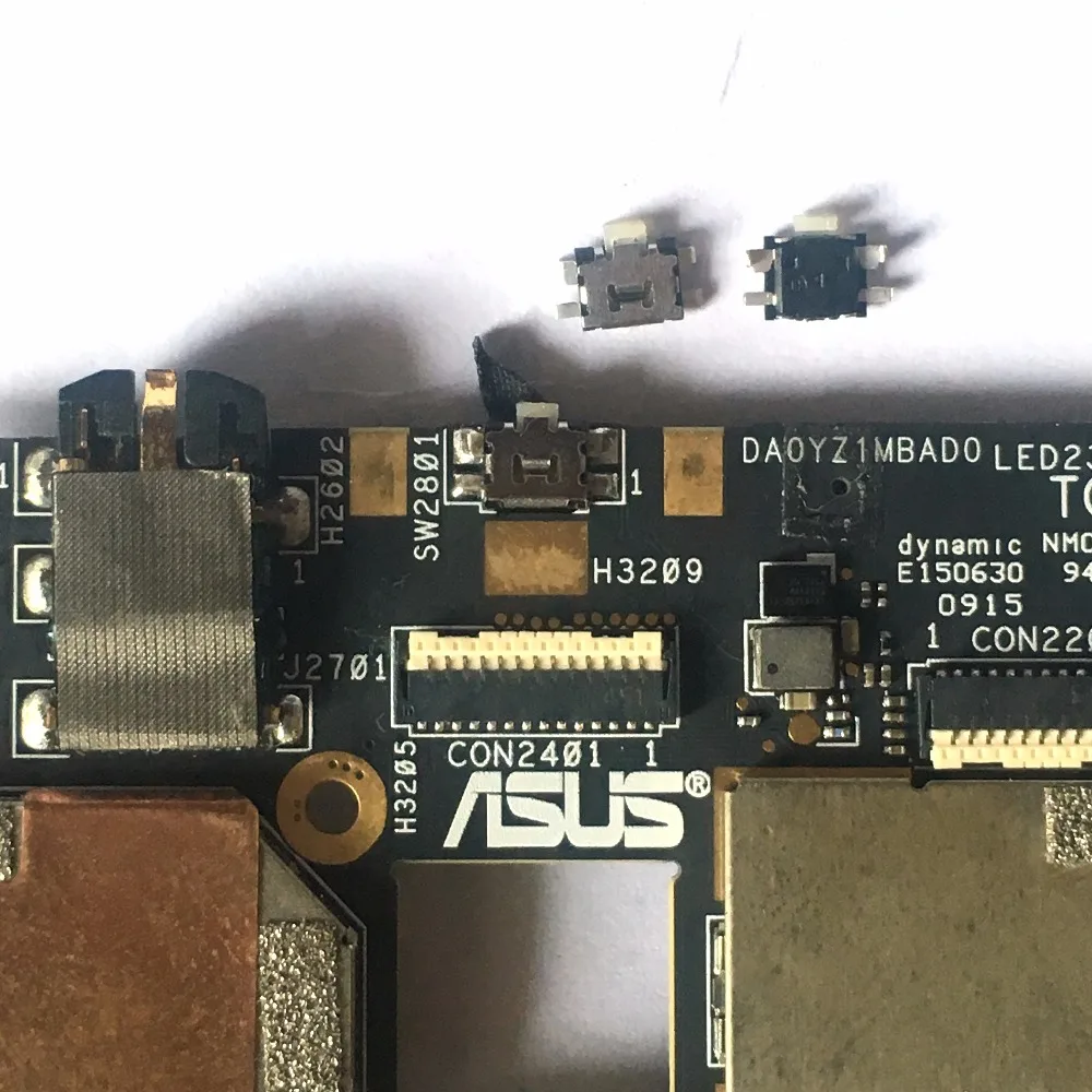 Сменный выключатель Coopart для ASUS zenfone 2 ZF2 ze551ml ze550ml z00adb шт./лот|power key|replace power buttonasus button