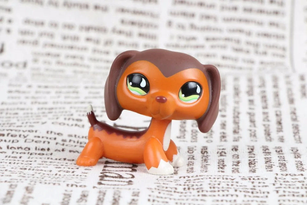

New pet Genuine Original LPS #675 Savannah Savvy Dachshund Dog AUTHENTIC RARE Collection figure Toys