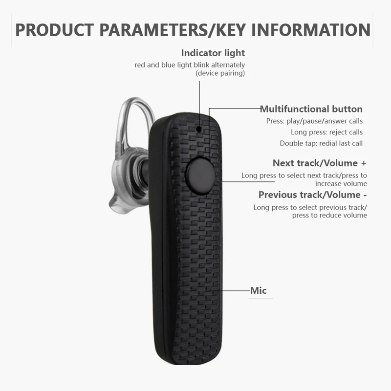 DAONO mini B1 bluetooth наушники мини V4.0 Беспроводная bluetooth гарнитура handfree универсальная для всех телефонов для iphone