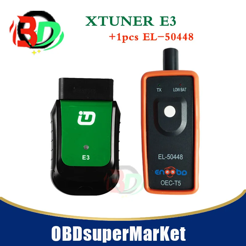 Получите 1 шт. Бесплатный El 50448 OEC T5 XTUNER E3 WINDOWS 10 беспроводной диагностический