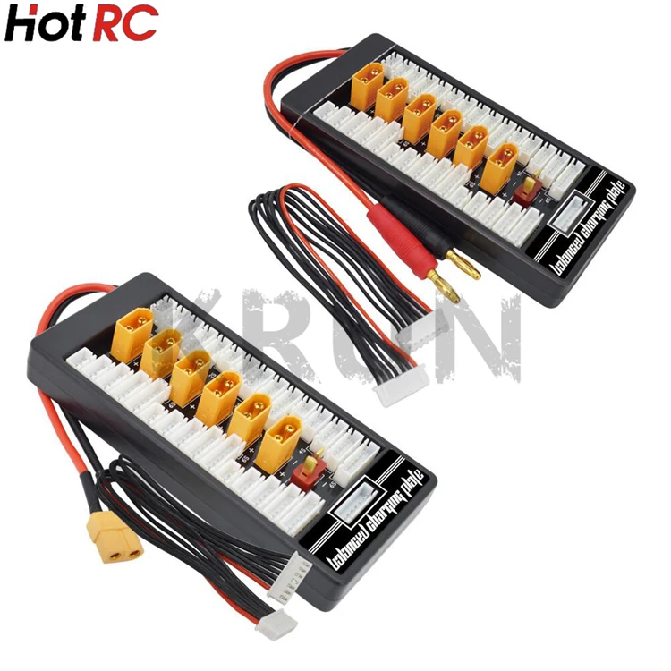 HotRc/высокое качество 2 S-6 S Lipo батарея параллельная зарядная плата зарядное