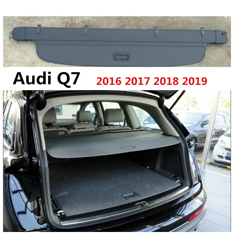 Защитный козырек для багажника Audi Q7 2016 2017 2018 2019|Задние багажники и аксессуары| |