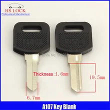 NO7 левой Ванна босс стол ключ от двери пустой Слесарь Поставки пустые ключи cilvil по горизонтали ключ машина A107