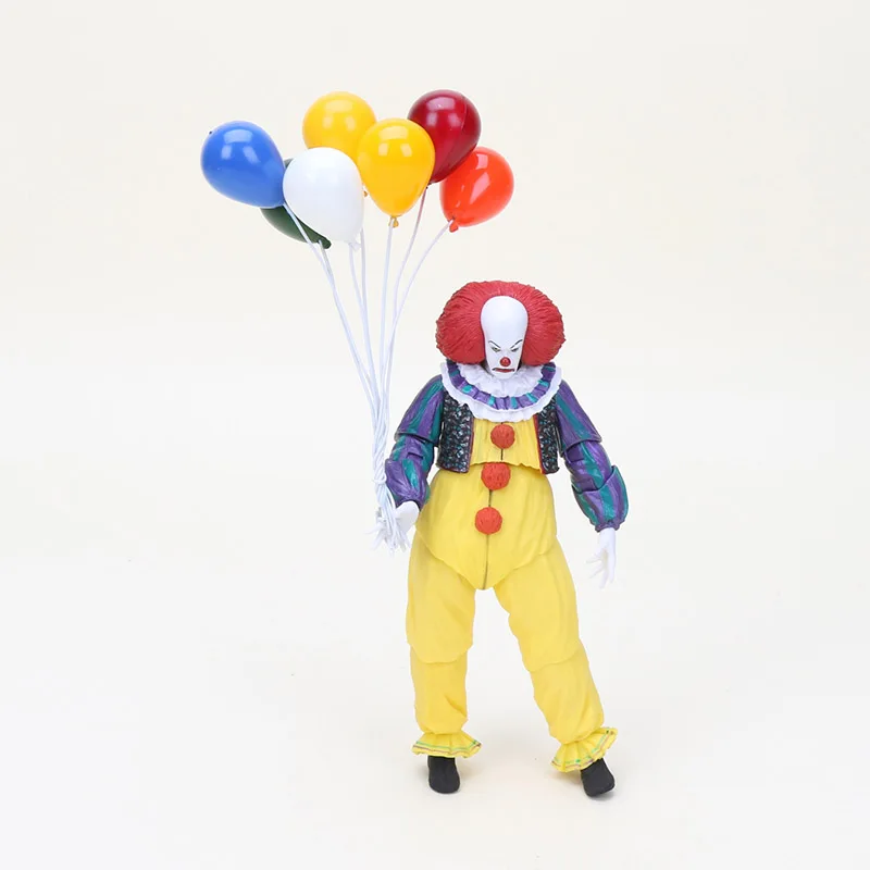 NECA Stephen King's Movie pennywise фигурка Джокер клоун классический ужас канализационная сцена модель ПВХ фигурка коллекционная игрушка подарок - Цвет: old version no box