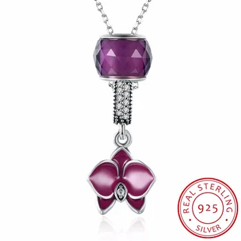 

2019 Sell like hot cakes colors Top Quality Class lady fashion flower pendant necklace crystal jewelry new girls women for DIY