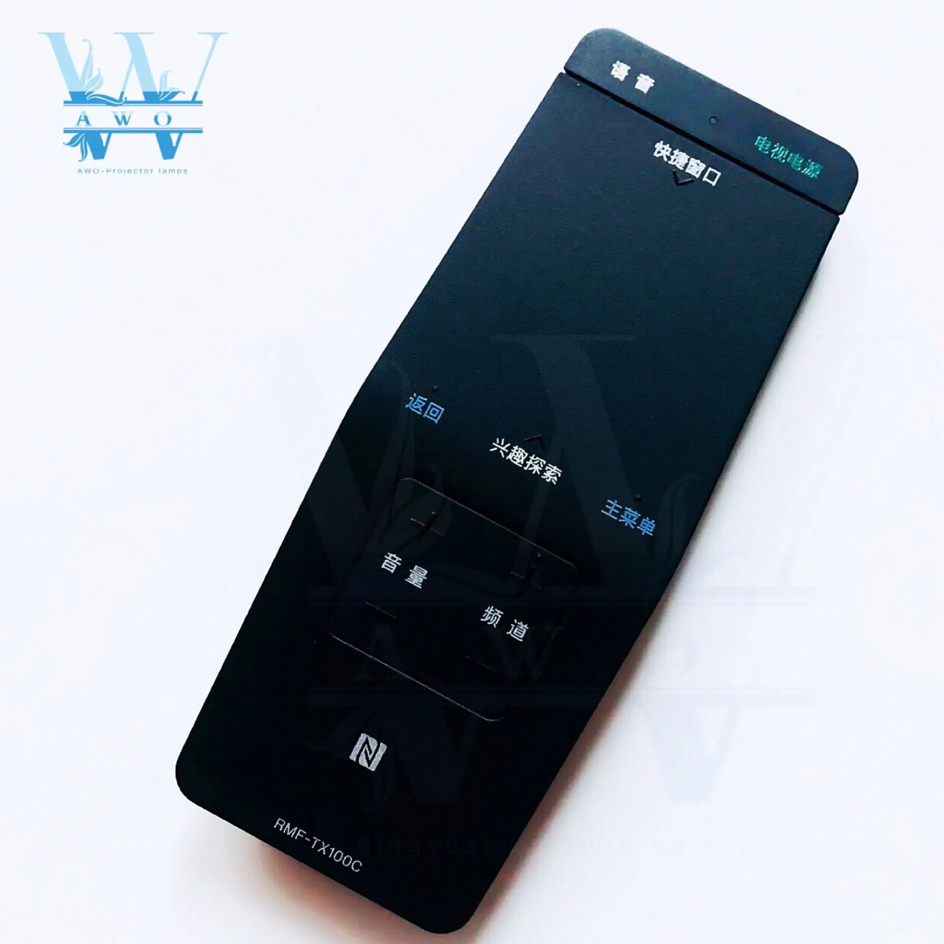 AWO новая ТВ RMF TX100c оригинальный голос пульт дистанционного управления для sony TX100
