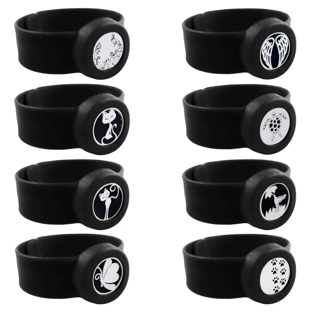 ZP-BS000-3 Silicone Diffuser Locket Bracelet