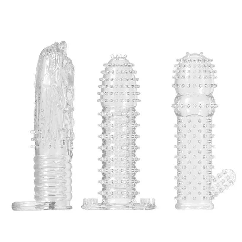 main spike Sleeve Reusable Condoms (111)