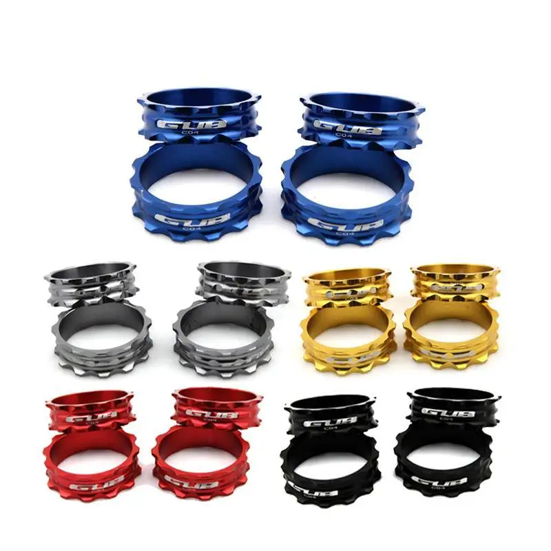 4pcs per lot 10mm Aluminum Alloy Headset Stem Spacer MTB 28.6mm Fork