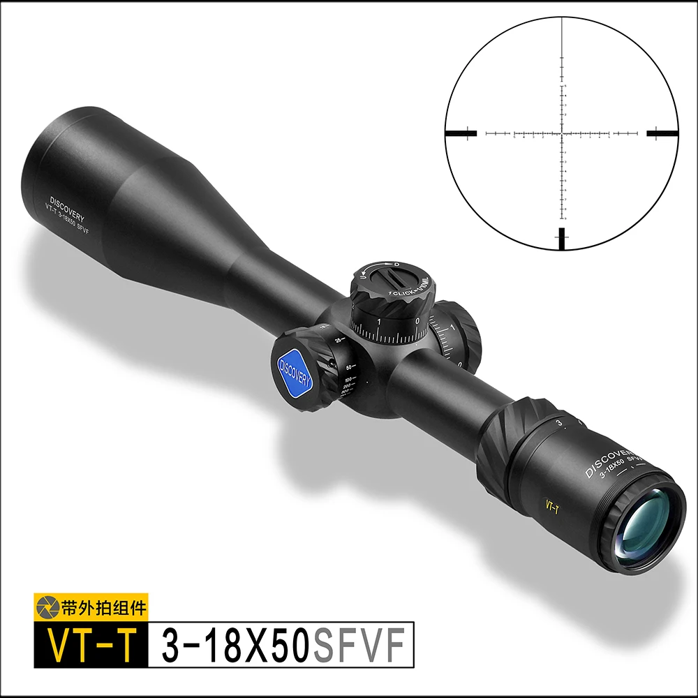 

Discover optical aiming VT-T 3-18X50SFVF hunting sight tactical pit impact Mobile phone shooting connector