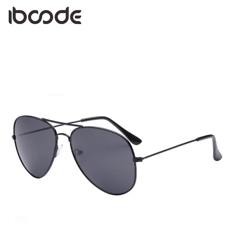 Iboode пилот классический сплав металла солнцезащитные очки Прохладный Для мужчин Для женщин Винтаж модные Ночное Видение Солнцезащитные