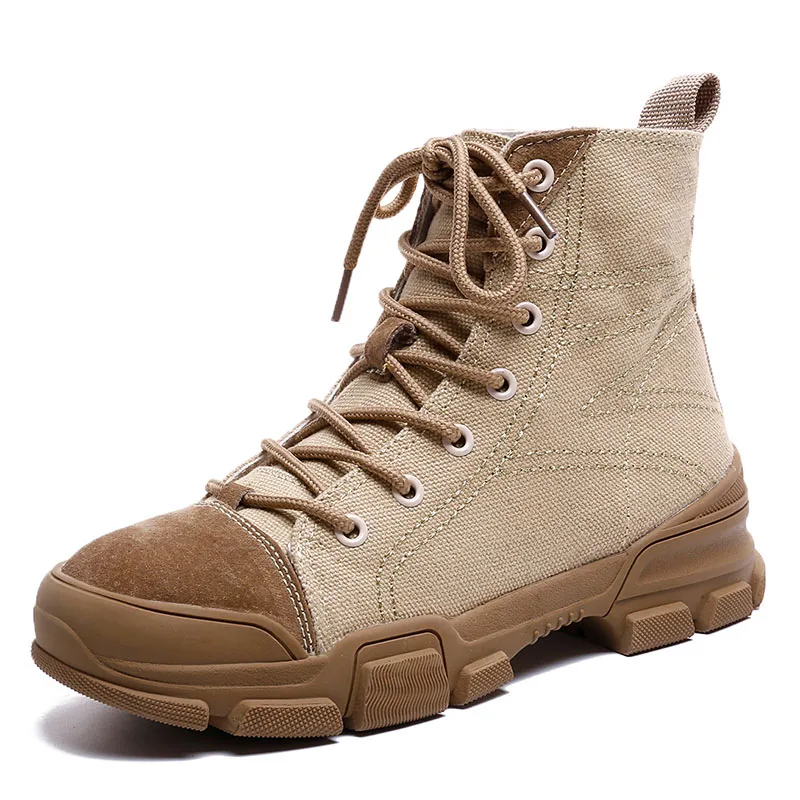 

Classical Comfortable Outdoor Hiking Boots for Women Laces Desert Shoes Mountain Boots Adventure Hunting Climbing Adult Boots